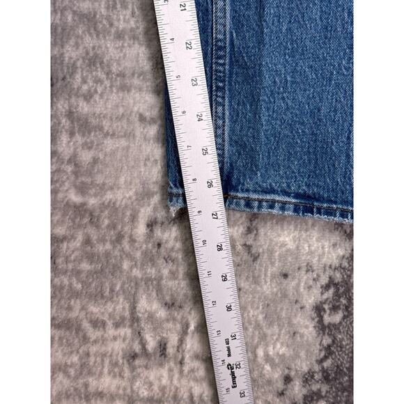 Abercrombie & Fitch Jeans 25 / 0S Womens Curve Love 90s Straight Distressed - Picture 5 of 7